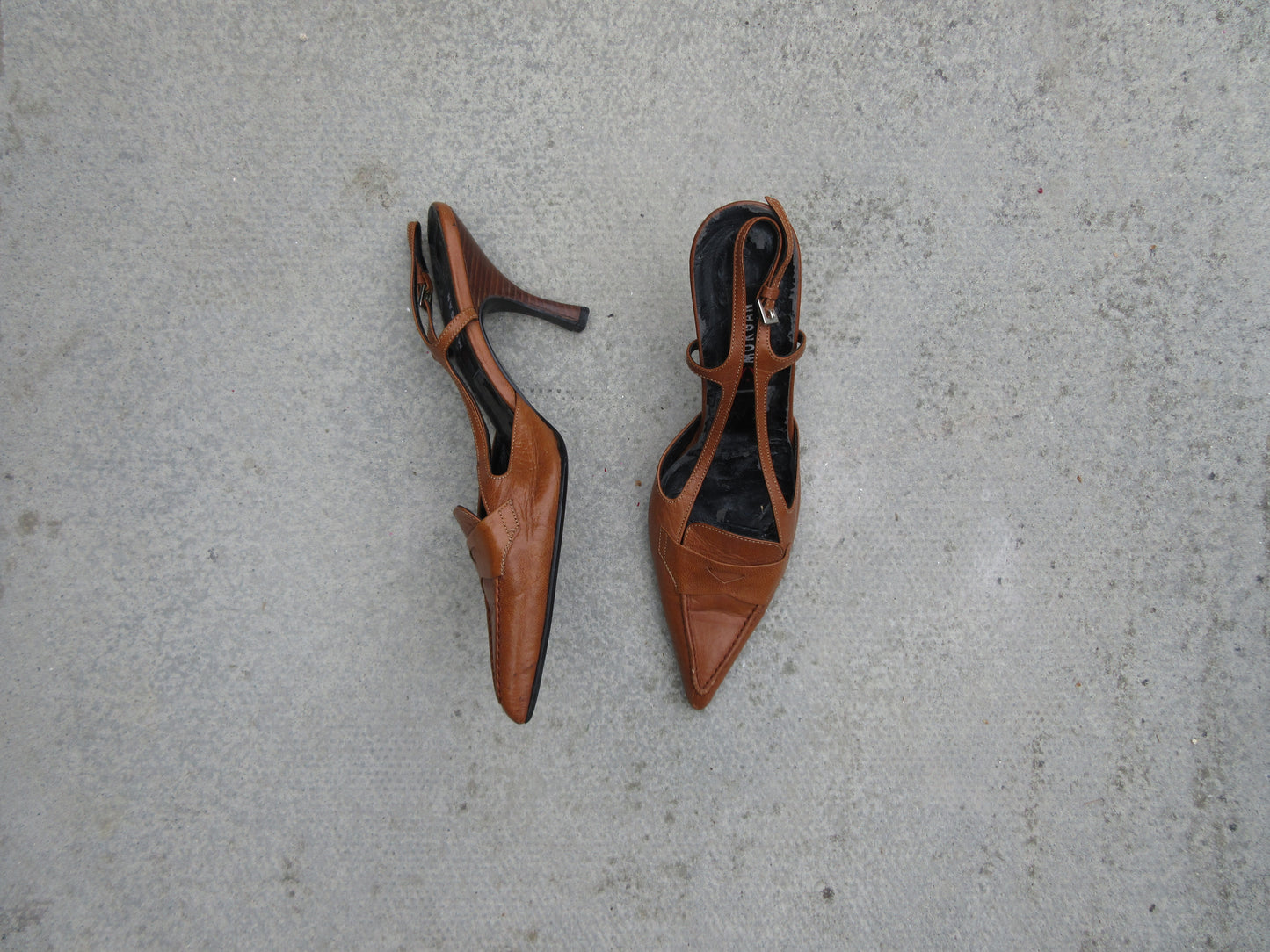 Morgan De Toi Loafer Slingback Heels