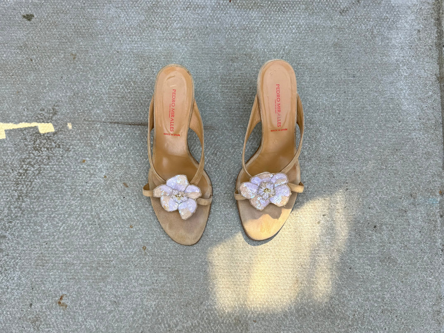 Pedro Miralles Loafer Court Kitten Heels