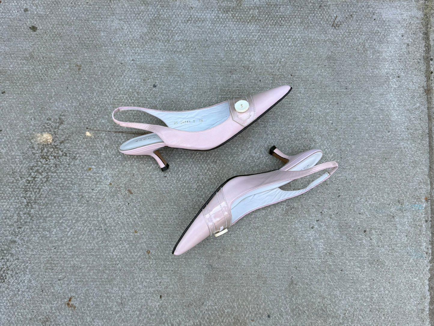 Sacha London Baby Pink Kitten Heels