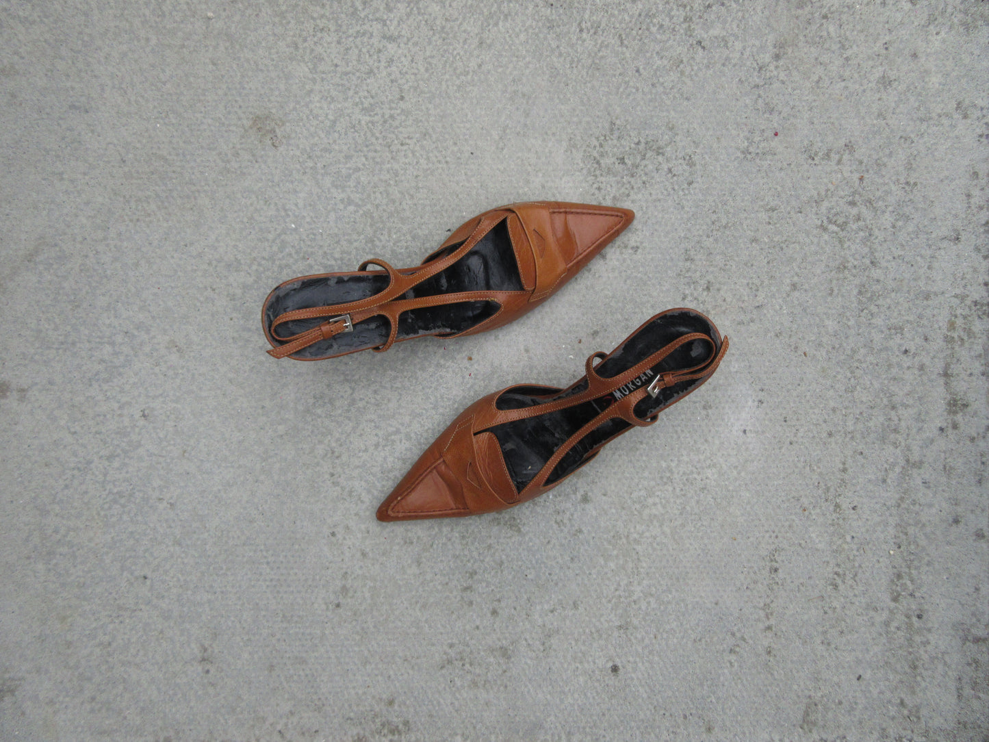 Morgan De Toi Loafer Slingback Heels