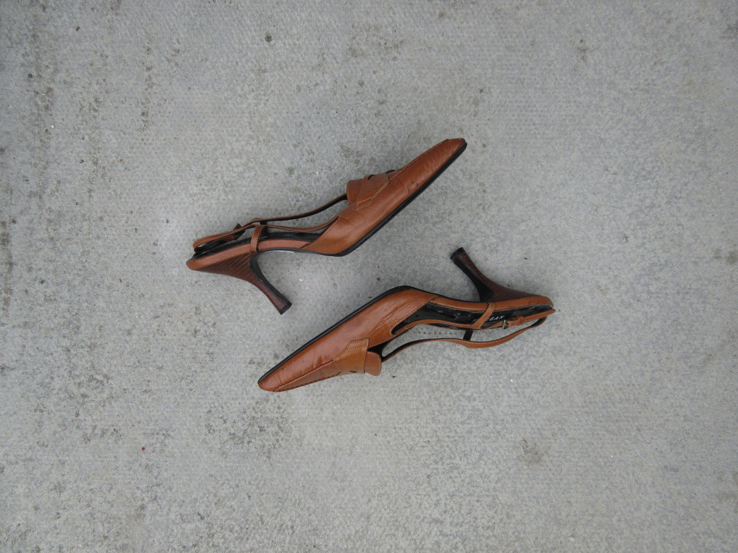 Morgan De Toi Loafer Slingback Heels