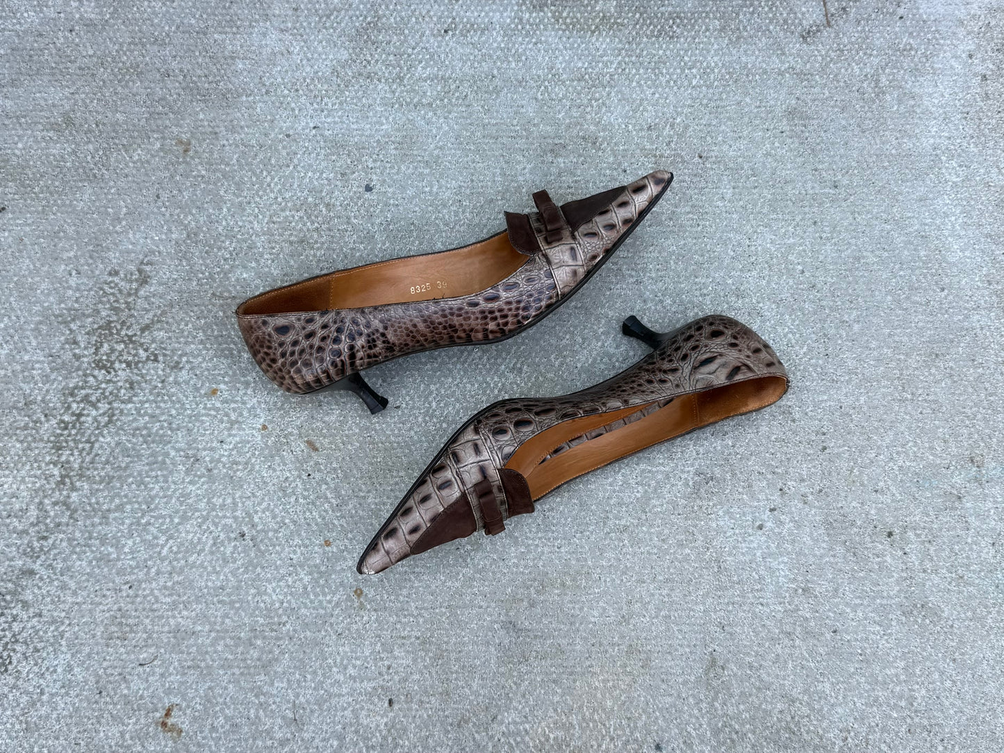 Pablo Fuster Loafer Court Kitten Heels