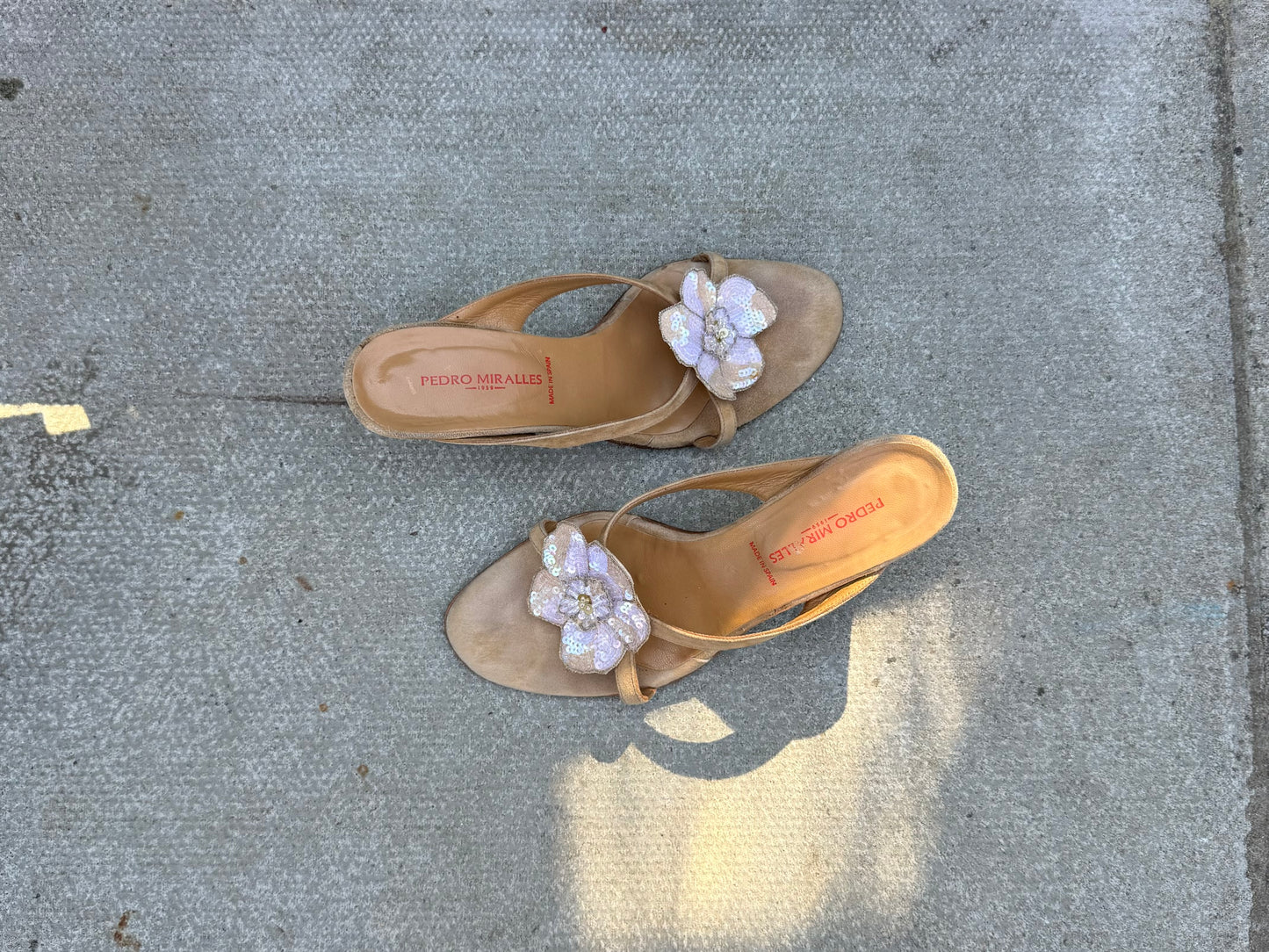 Pedro Miralles Loafer Court Kitten Heels