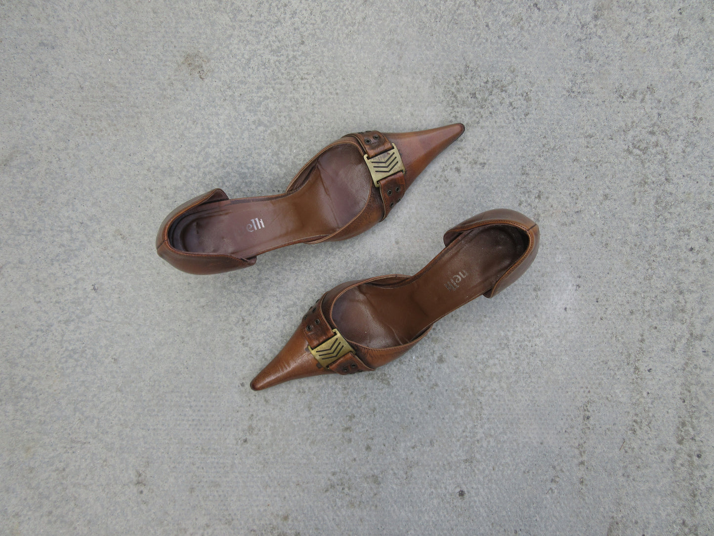 Minelli Buckle Heels