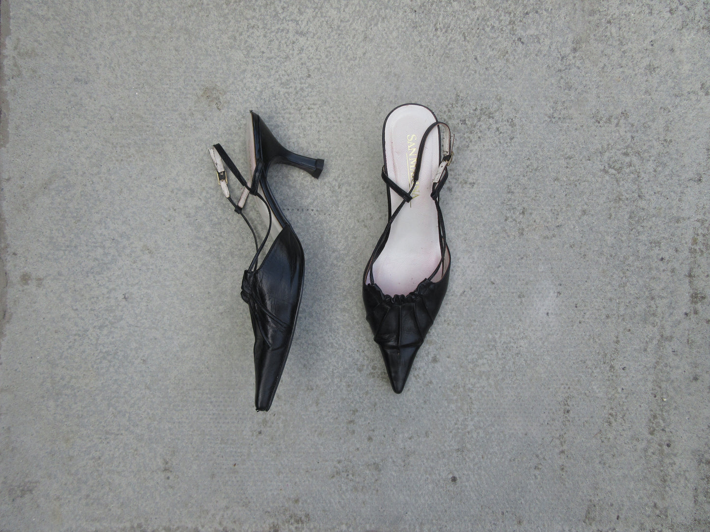 San Marina Slingback Kitten Heels