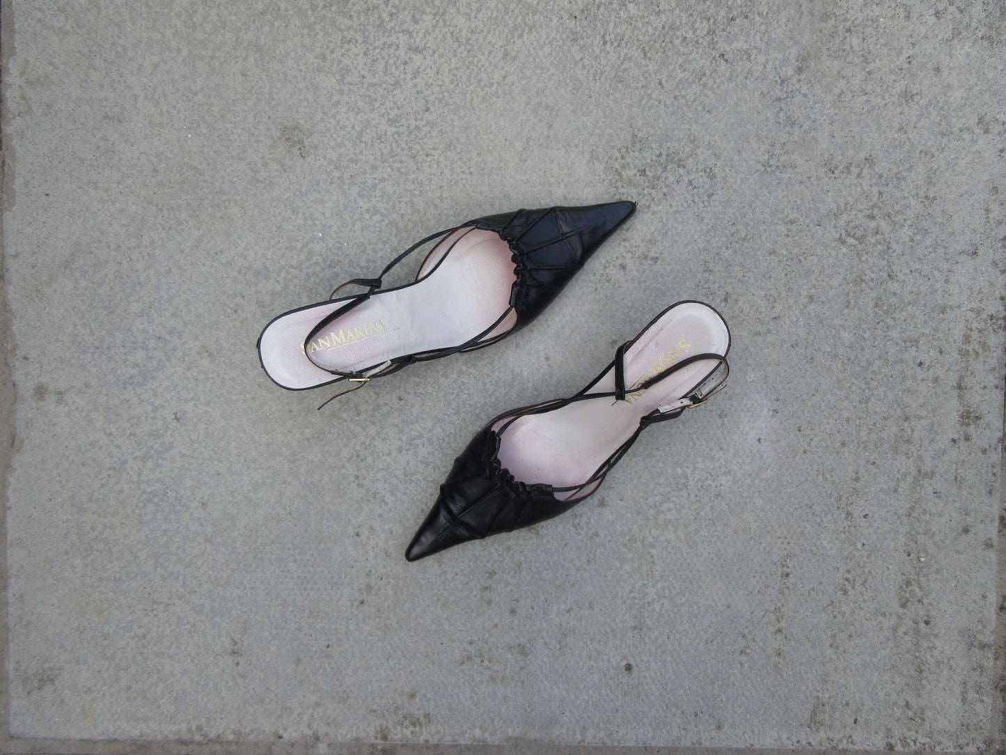 San Marina Slingback Kitten Heels