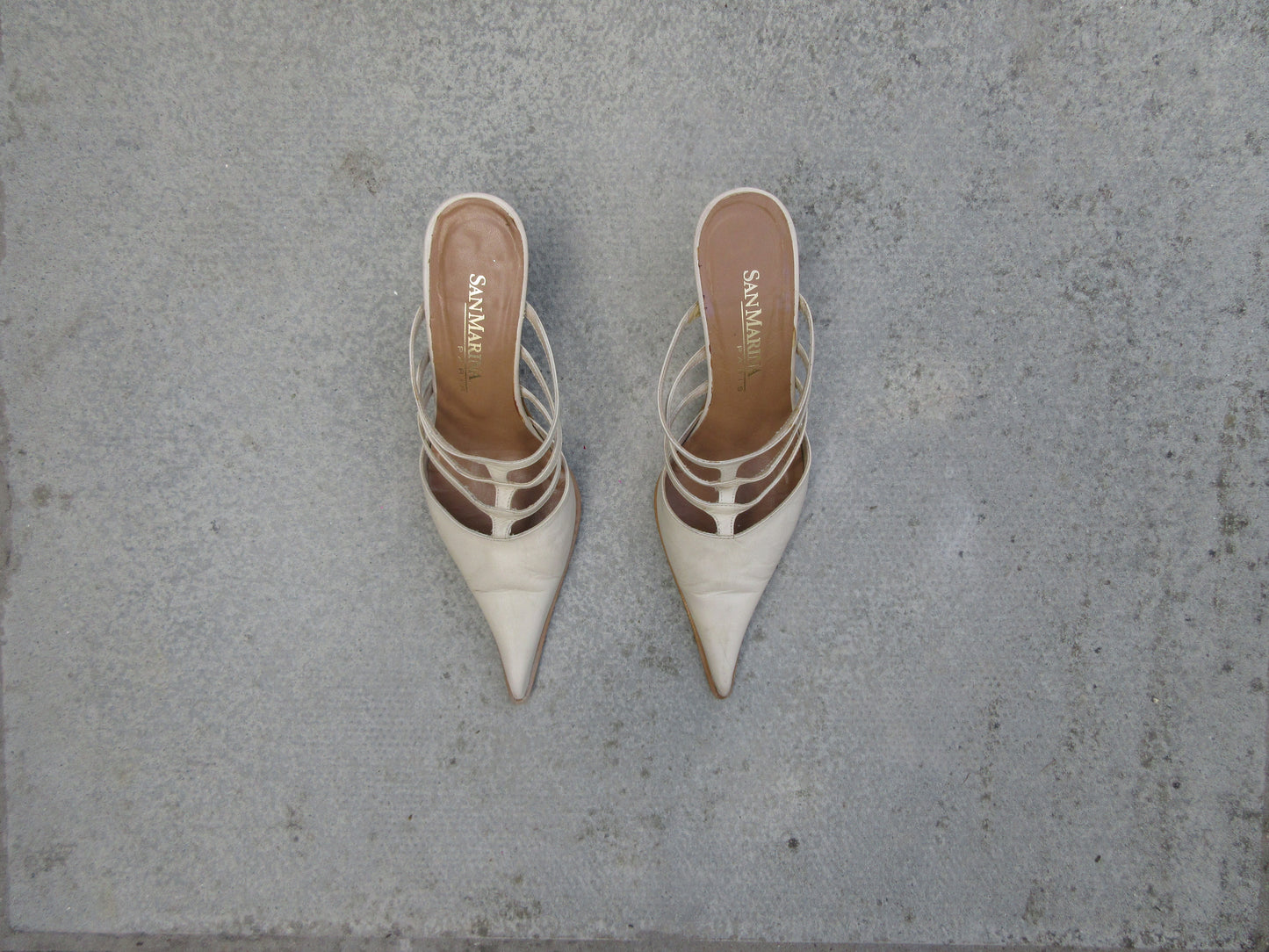 San Marina Mule Strap Heels