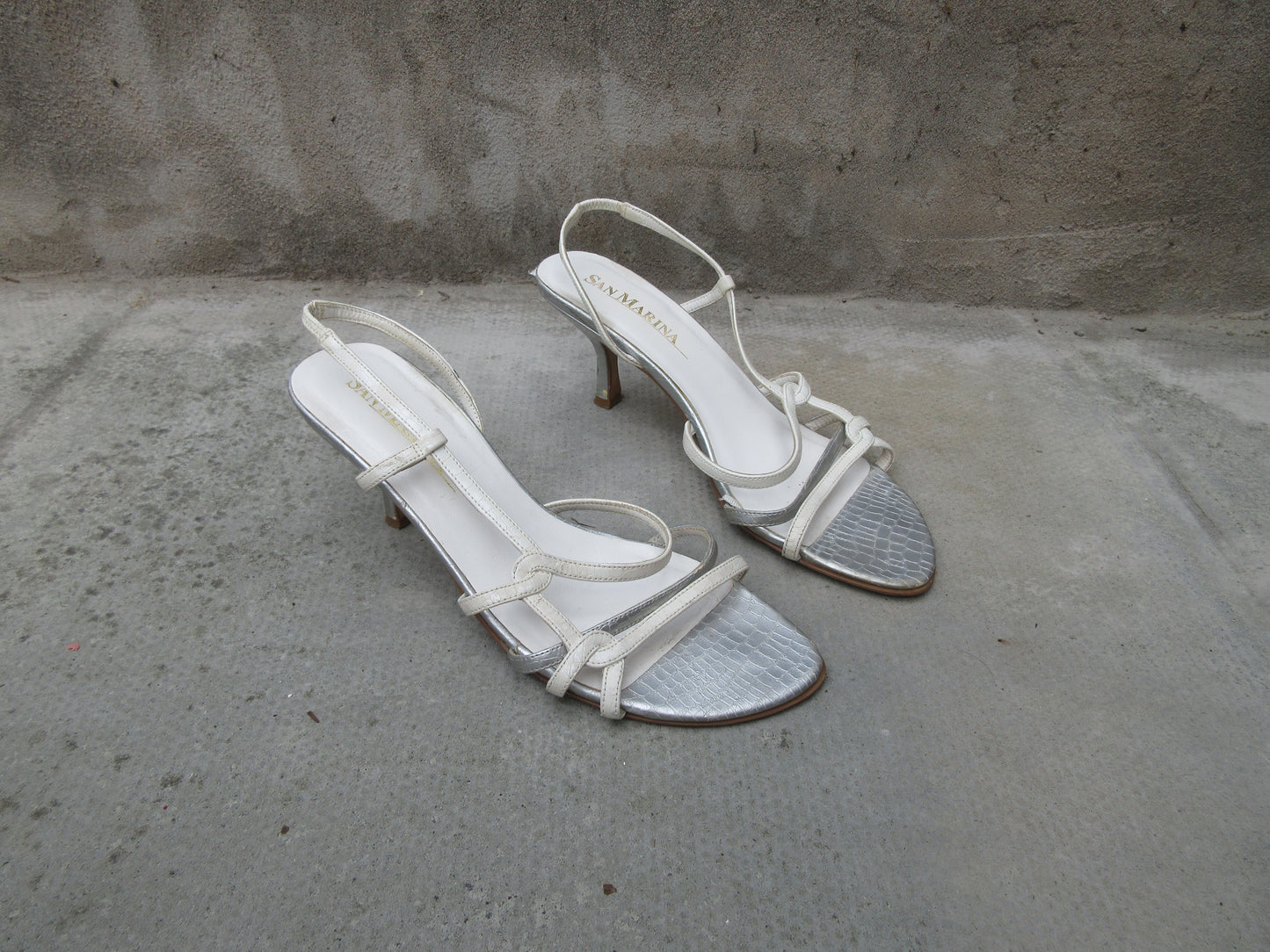 San Marina Sandal Slingback Heels