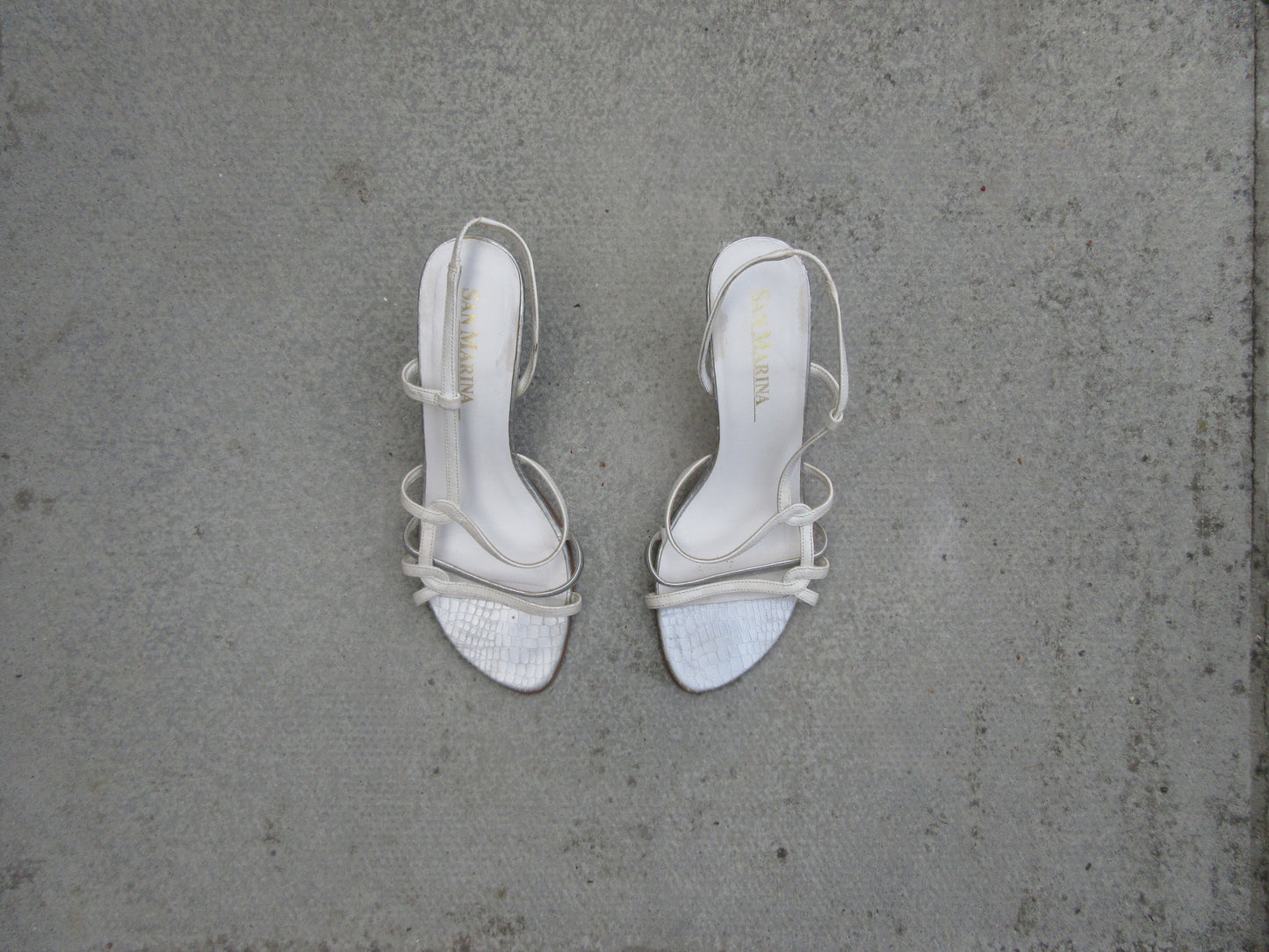San Marina Sandal Slingback Heels
