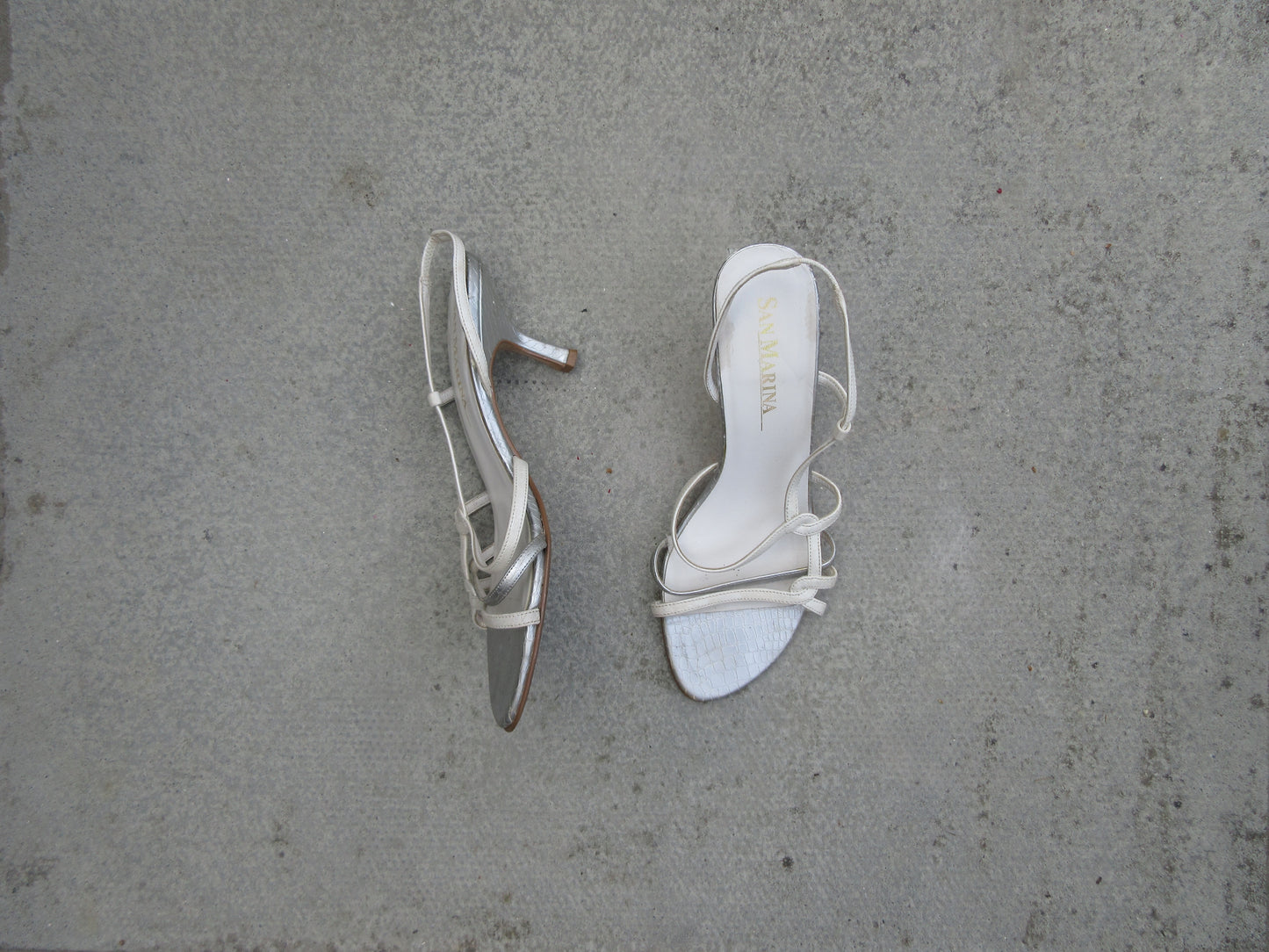 San Marina Sandal Slingback Heels