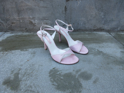 Pablo Fuster Pink Sandal Heels