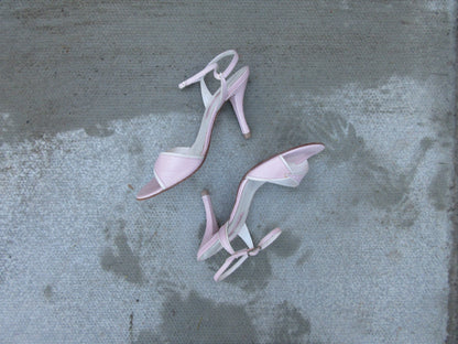 Pablo Fuster Pink Sandal Heels