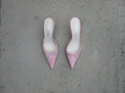 San Marina Baby Pink Kitten Heels