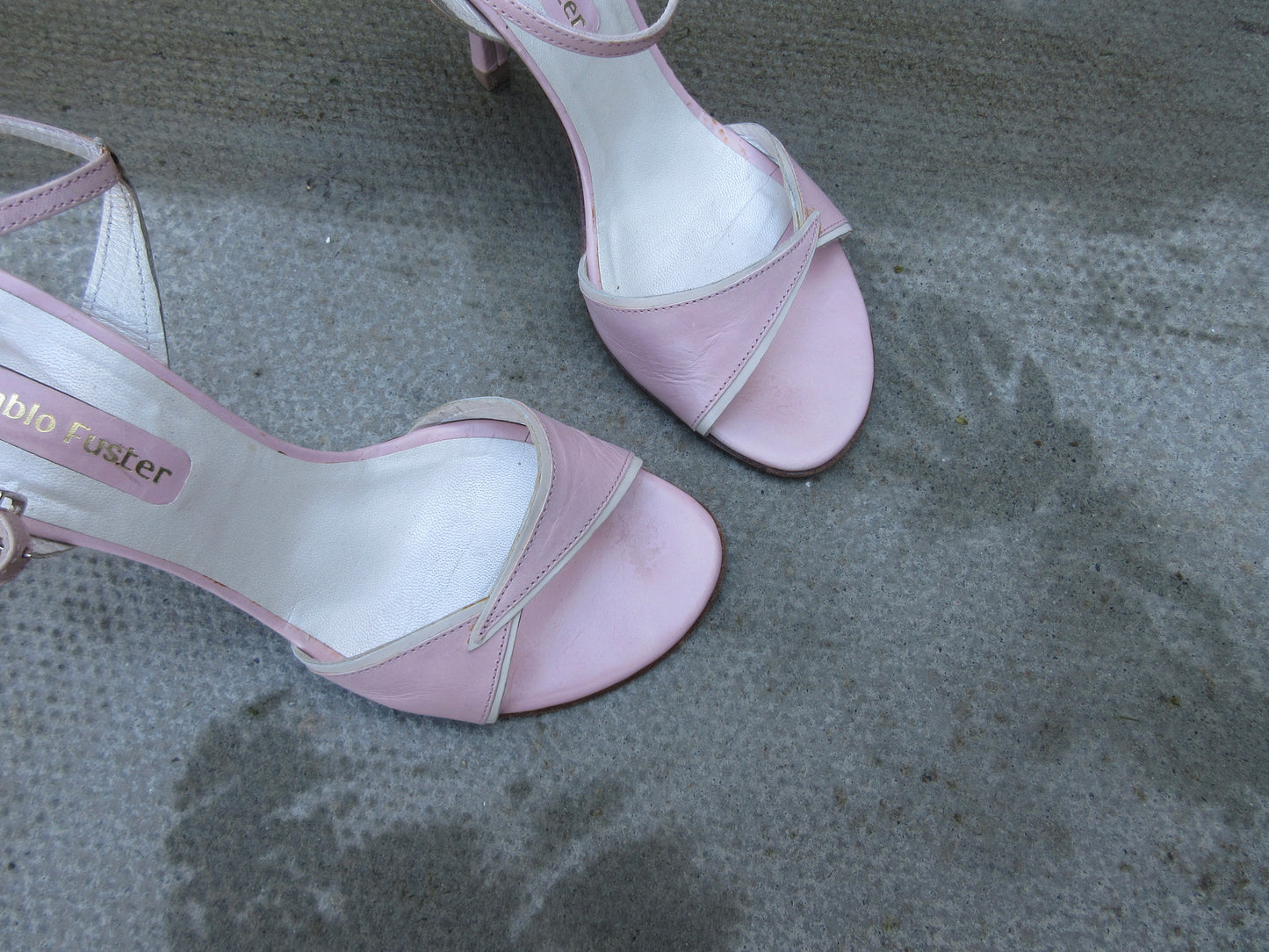 Pablo Fuster Pink Sandal Heels