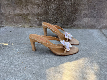Pedro Miralles Loafer Court Kitten Heels