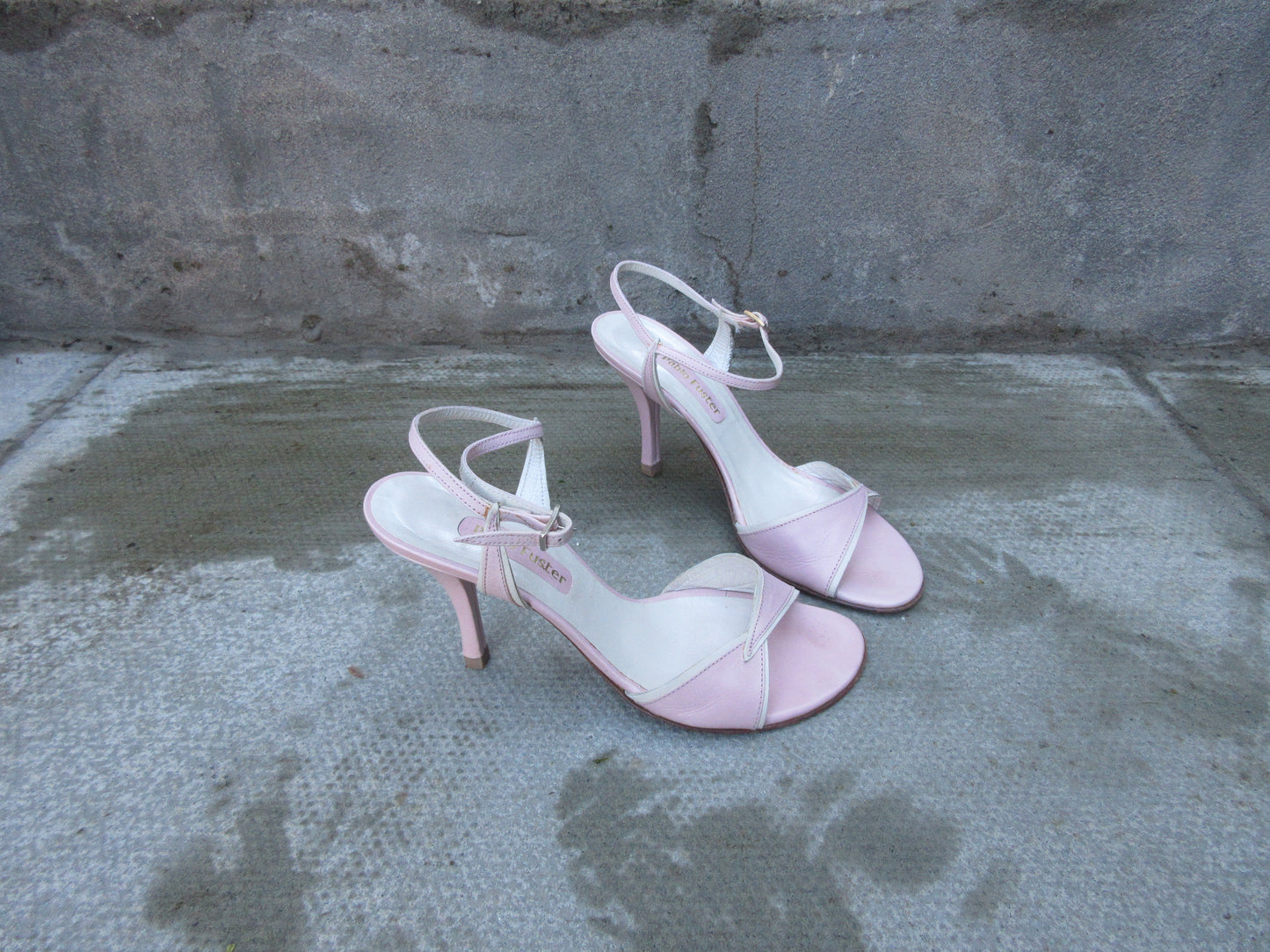 Pablo Fuster Pink Sandal Heels