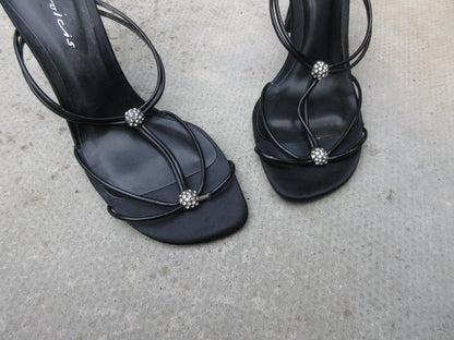 Dolcis Strappy Diamanté Heels